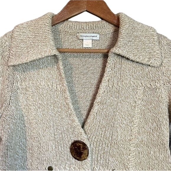 Christopher & banks knitted cardigan - Picture 2 of 12